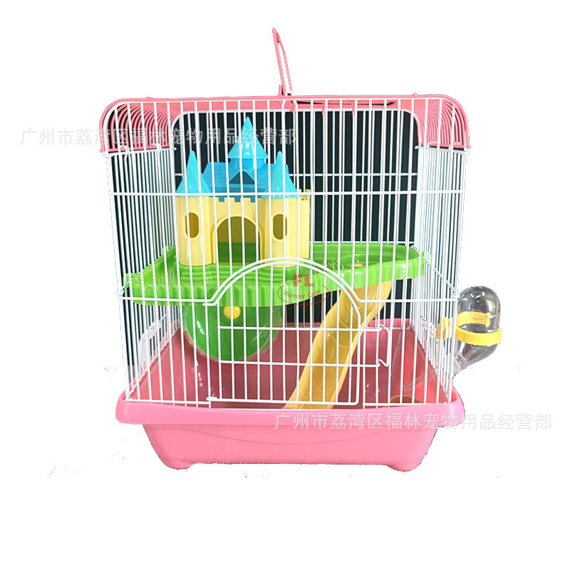 窝金丝熊仓鼠笼子别墅双层加大城堡加高豪华仓鼠别墅仓鼠用品