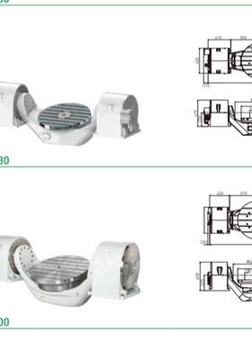 热销落地镗床回转工作台rasrasras-170， 系列-200，ras-650