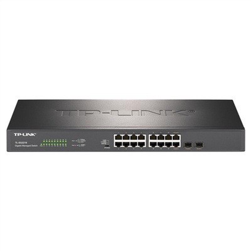 TP-LINK TL-SG2218 全千兆云管理16口网管交换机网络监控VLAN划分