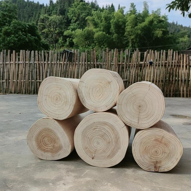 茶天然原木客厅木墩花架花盆花瓶鱼缸批发几台底座装饰摆件圆木桩