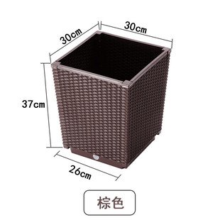 简约时尚花盆家用大号种植箱花槽阳台长方形花箱轻奢客厅书房室内