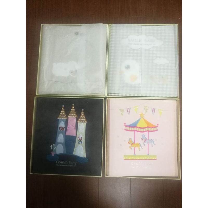 厂家直供情侣儿童宝宝影集相簿高端布面刺绣diy纸芯插页式相册