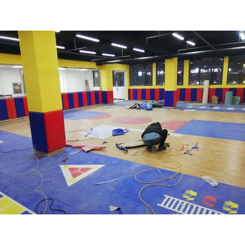 篮球馆墙面软包幼儿园防撞软包墙壁软包篮球场中心吸音软包体育馆
