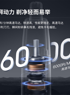 热销enchen映趣便携mocha电动鼻毛修剪器摩卡小巧玲珑