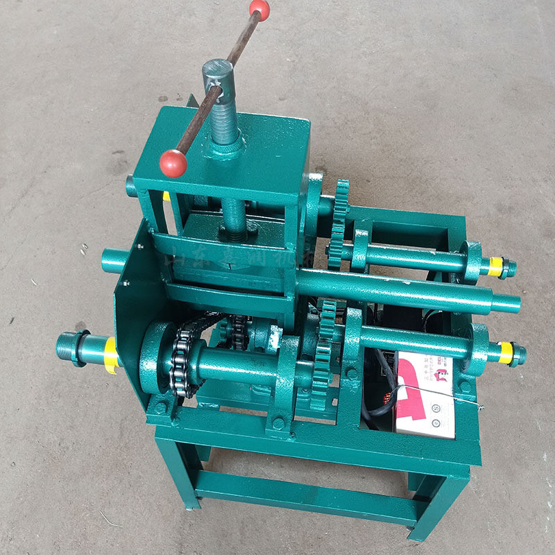 管材加工弯管机大棚弧度折弯机76型小型滚圆机带全套模具