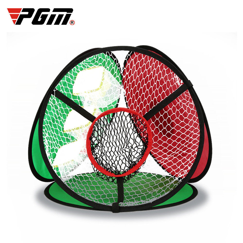 标高尔夫多面切杆网多目pgm练习室内训练便携可折叠厂家直供