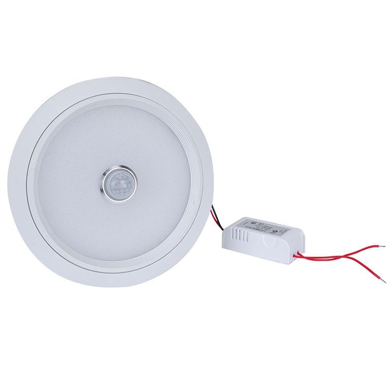 110v220vled人体感应筒灯楼梯人体感应专用走廊嵌燈厂家直销