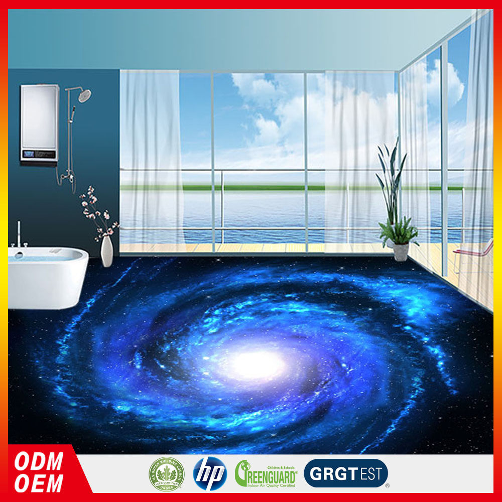 海底地贴珊瑚海藻3d图案地板贴pvc自粘世界防滑耐磨地贴地画floor