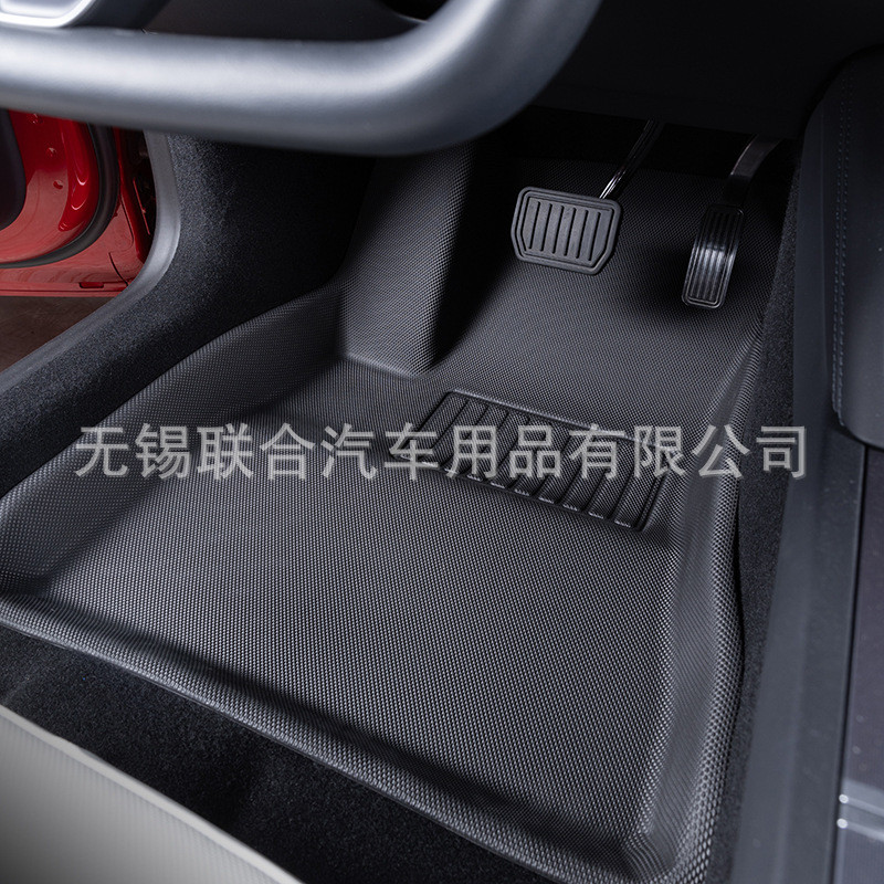 适用于2023焕新版MODEL3XPE模压脚垫无锡生产