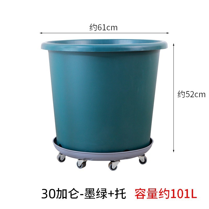 加仑花盆15款加大号加厚树脂高加仑透气排水大型绿植室内客厅阳台