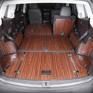 5座木地板尾箱垫途昂改装 热销17 7座 环保木质尾箱垫 内饰配 20款