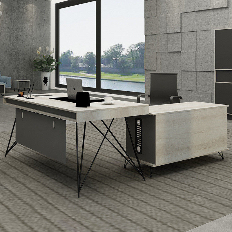 热销上海简约现代新款办公桌椅组合大班台经理桌办公家具职员办公