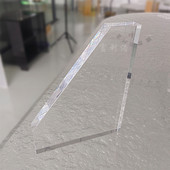 富利浩火爆热卖 可替换加厚用玻璃透明门窗亚克力样角