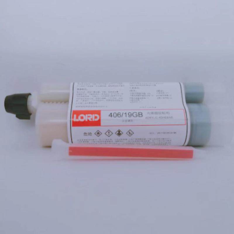 lord结构胶丙烯酸洛德洛德406/19gb玻璃电子元件皮革胶粘剂