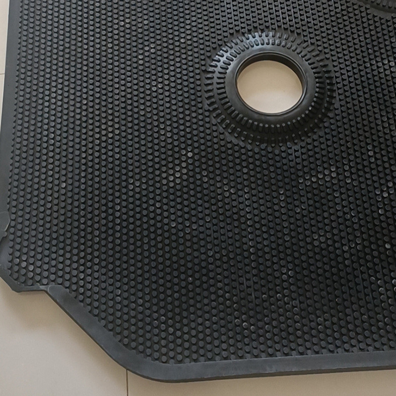 压滤板板聚丙烯隔膜滤板压滤机橡胶板框密封pp隔膜滤机滤膜片