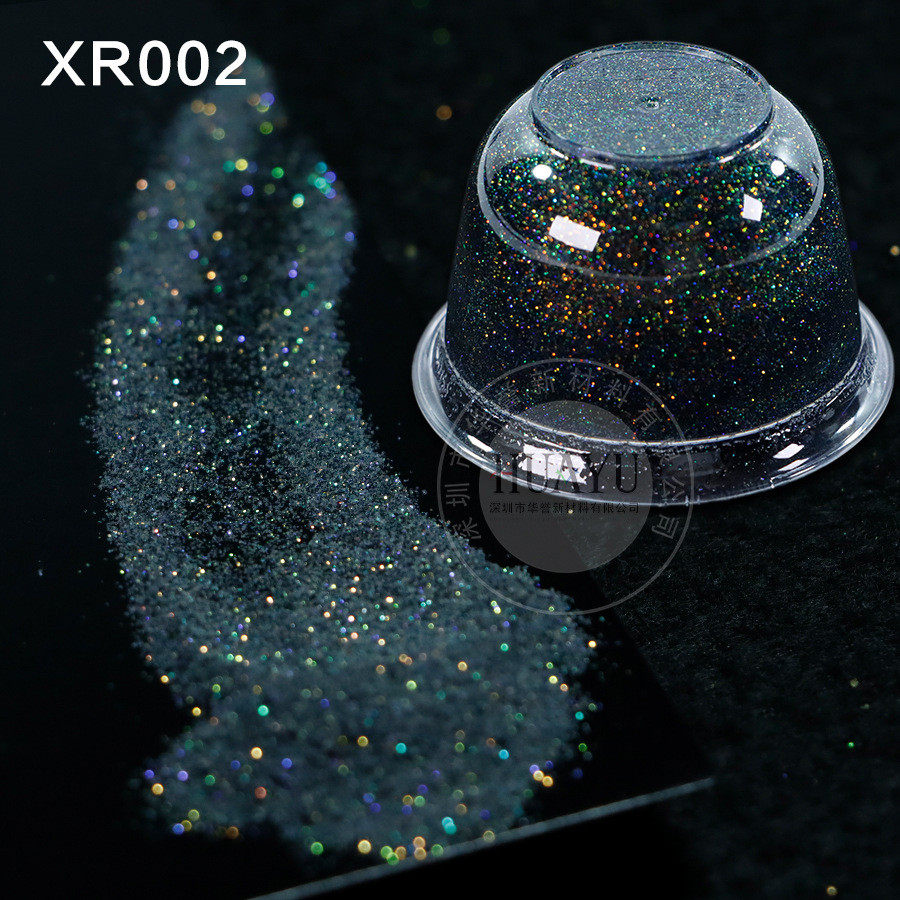 不沉底星河悬浮粉渐变星空细闪粉炫彩七彩光diy水晶混滴胶粉美甲