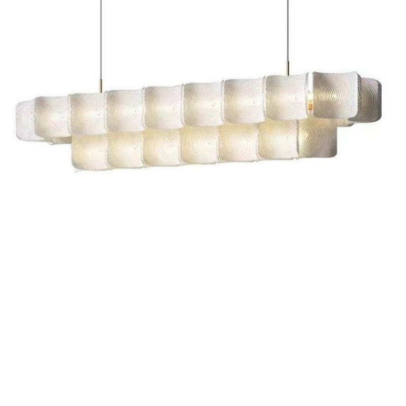 客厅吊灯法式轻奢2023简约新款餐厅设计师奶油卧室现代灯具欧美