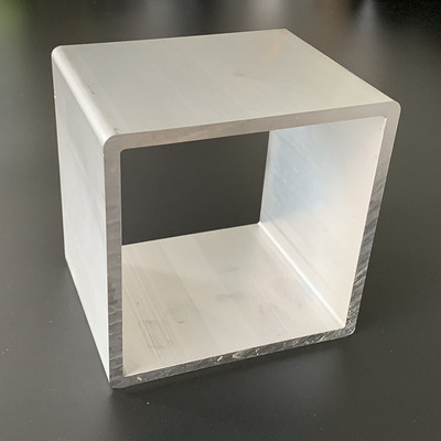 铝合金方管120x120x6mm铝方通r角方管120*120*6矩形方管6063材质