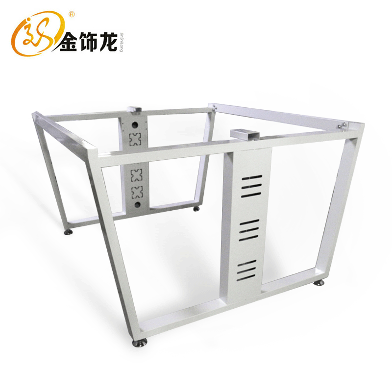金饰龙员工桌架60*30方管走线办公桌脚会议桌公司电脑桌员工卡位