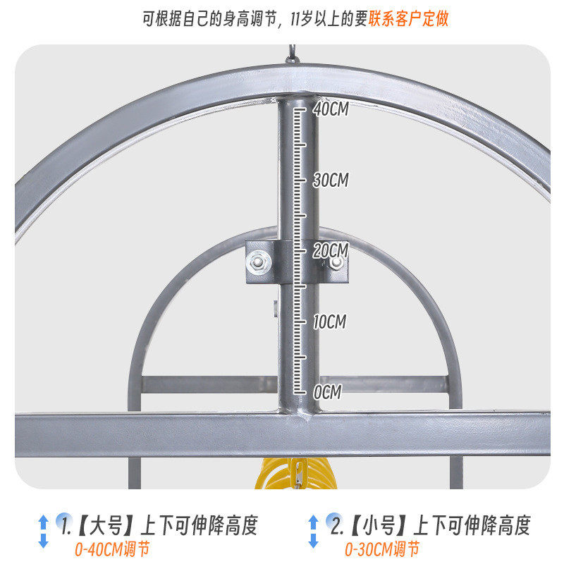 热销锻炼桥户外健身秋千架儿童攀爬锻炼悬挂感统体能训练绳梯景区