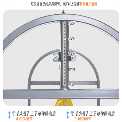 热销锻炼桥户外健身秋千架儿童攀爬锻炼拓展感统体能训练绳梯景区
