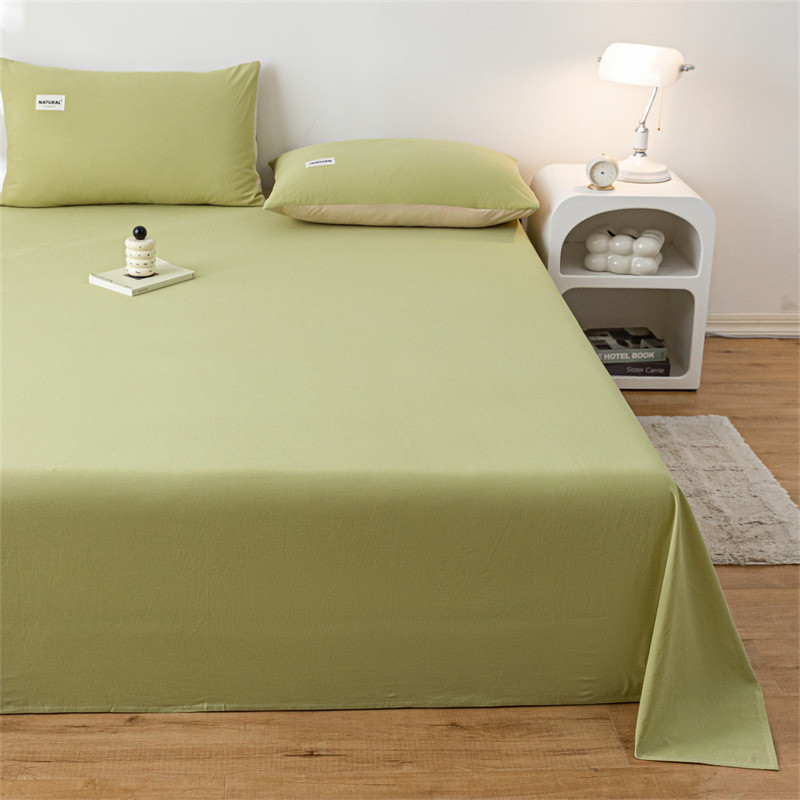 床单单件全棉儿童宿舍单人四季通用双人被单三件套春秋季爆款床单