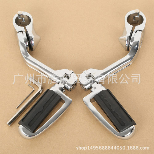 热销适用于vulcan 750 800 900 脚踏长轴保险杠改装支架 32mm