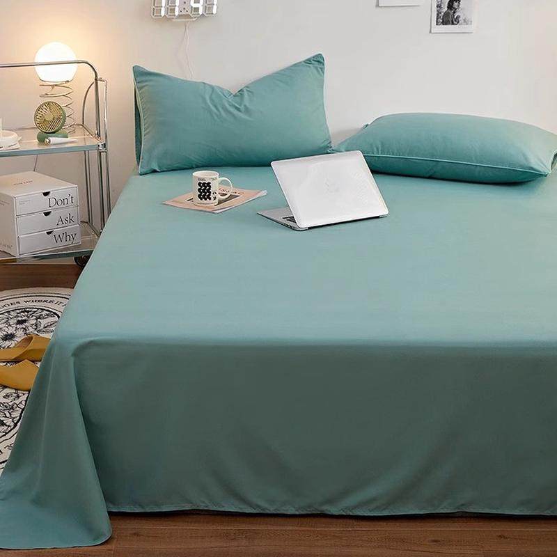 纯色纯棉床单单件1.5/1.8/2米床双人被单学生宿舍1.2m全棉床单,床上用品,床单,淘宝优惠券,粉丝福利购,淘宝优惠卷