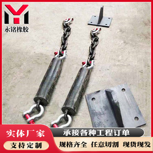 桥梁防梁落装 置纵向桥梁防落梁缓冲链250型340型防落梁缓冲链条