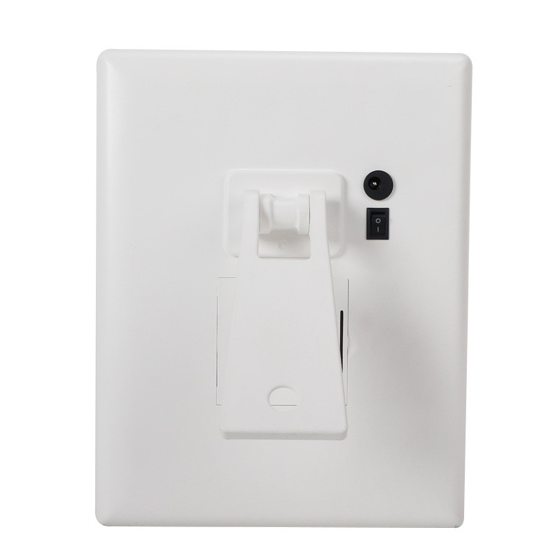 厂家凯文37灯72灯三折支架台镜1x2x3x10x放大镜led灯带发光化妆镜