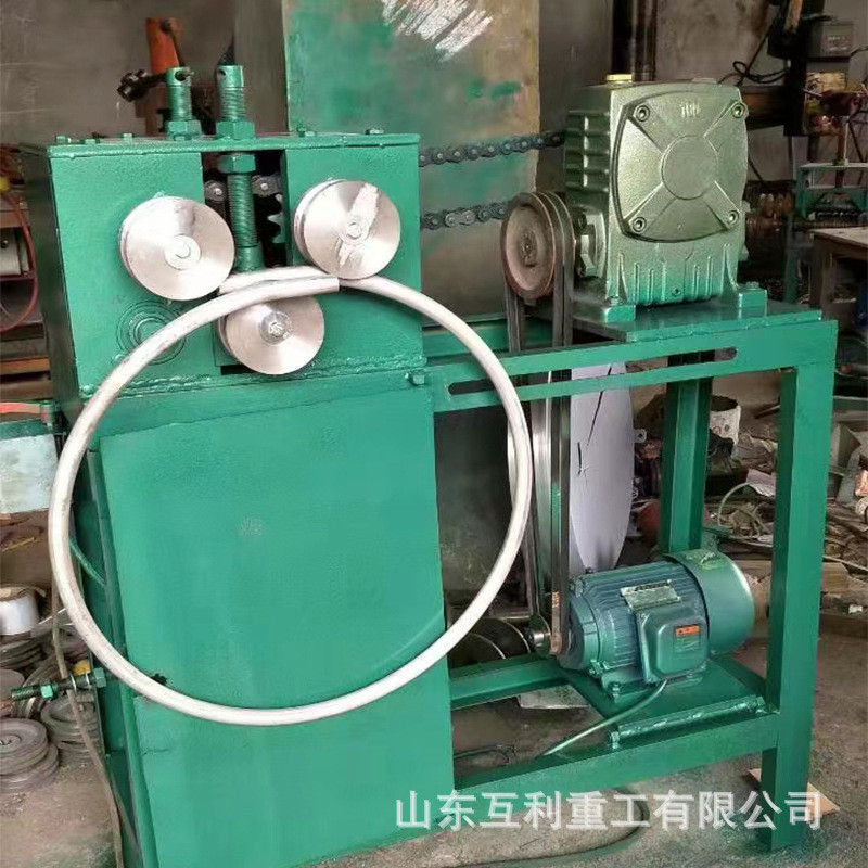 热销液压三轴内外卷圆机槽钢钢管弯盘圆机圆管方管卷弧机