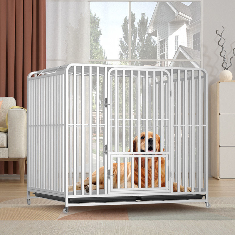 狗笼子中型哈士奇室内金毛拉布拉多萨摩耶大型犬折叠狗笼小型泰迪