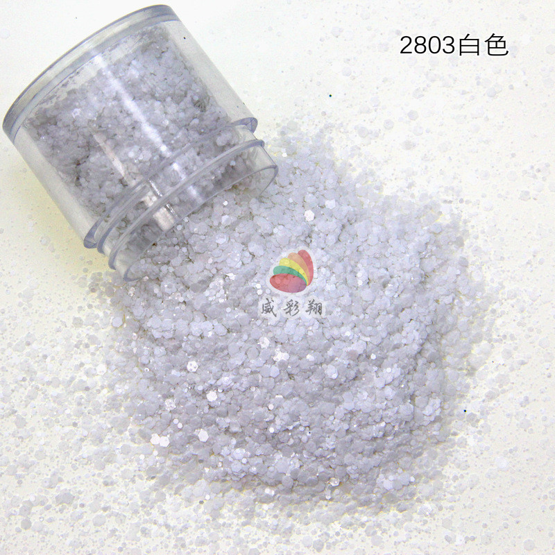 金葱粉闪粉亮片油彩哑光流沙品流工艺麻滴胶混合pet六角金葱粉
