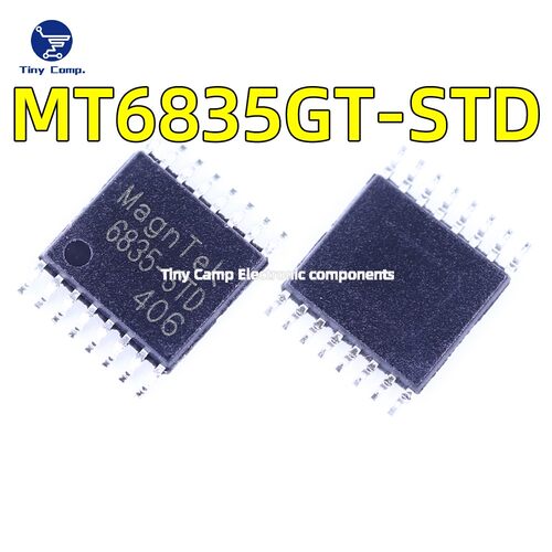 代理直发 MT6835 MT6835GT-STD TSSOP-16角度位置检测360度编码器