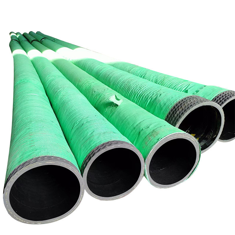 黑色化工用胶管加厚橡胶大口径化工轻便蓝色胶管柔软橡胶长管道