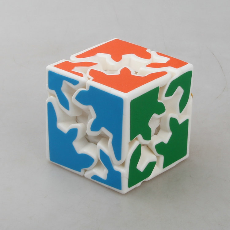 热销【x-cube二阶魔方齿轮磨砂贴纸】2x23dgearcube齿轮魔方