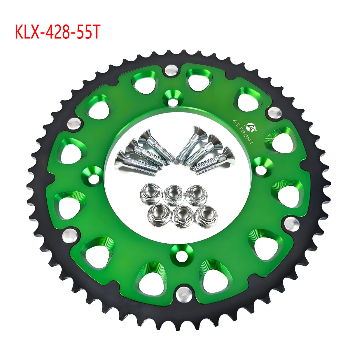 热销适用kx/kxf/kdx/klx/125/230/250/450/300/500改装cnc链轮铝