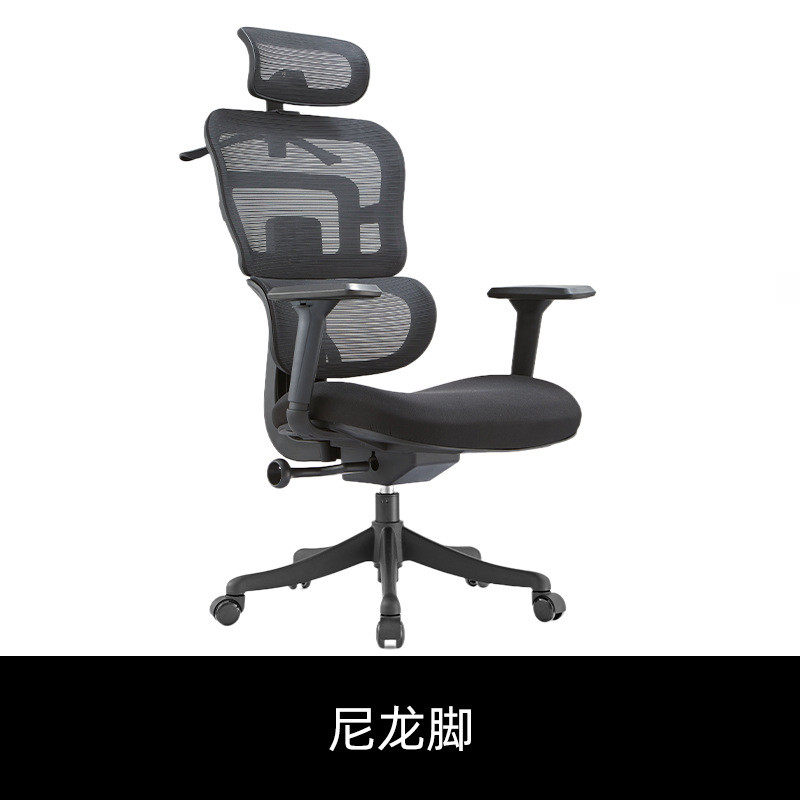 家用工程学久坐办公椅电脑椅人体舒适升降旋转老板椅护腰靠背椅子