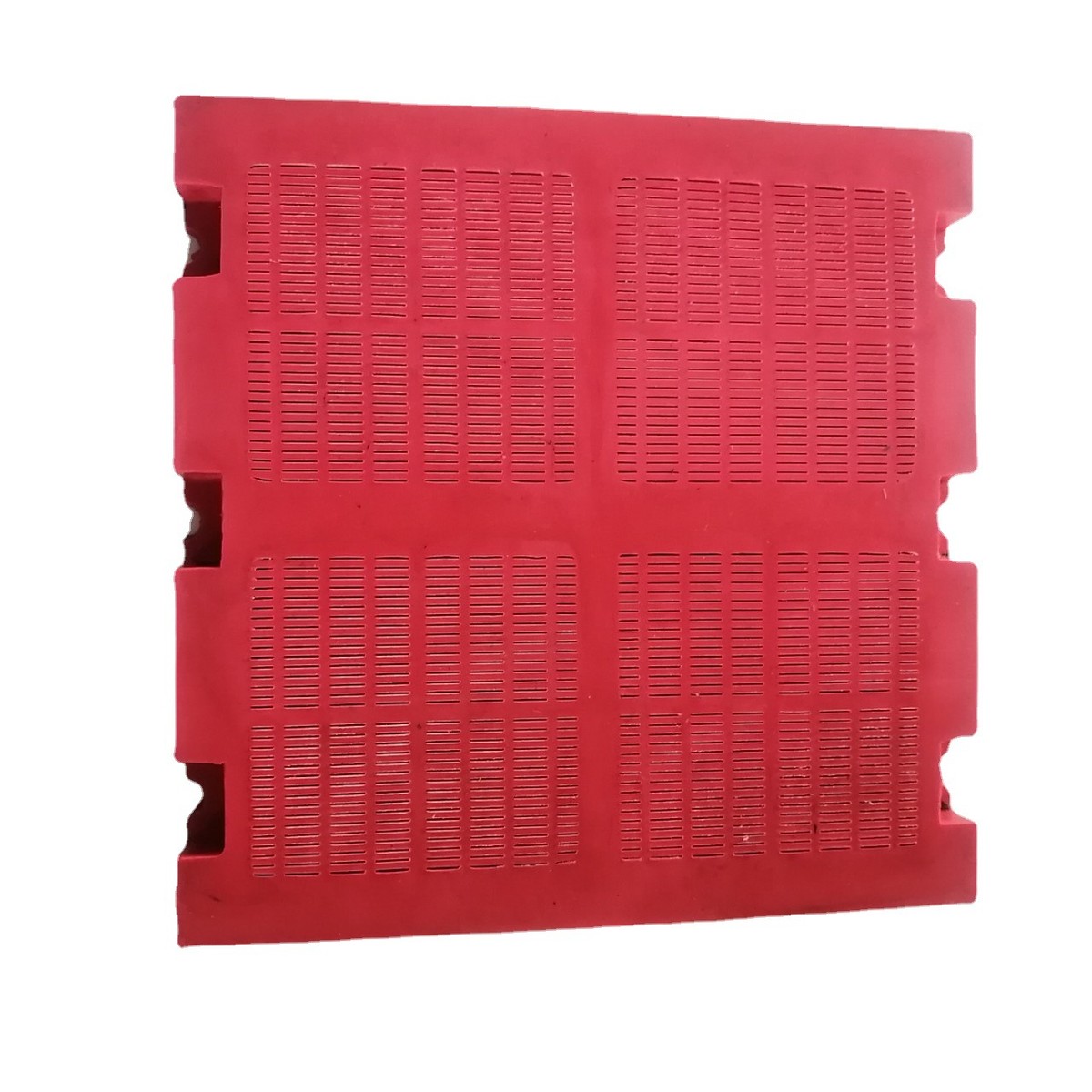 矿用沙石脱水筛板筛板橡胶洗沙振动多种规格矿石筛分橡胶筛网