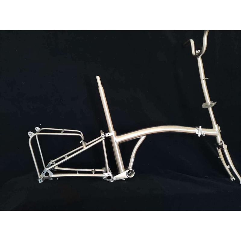 钛合金折叠自行车配件钛合金小布配件钛布轻盈公路车