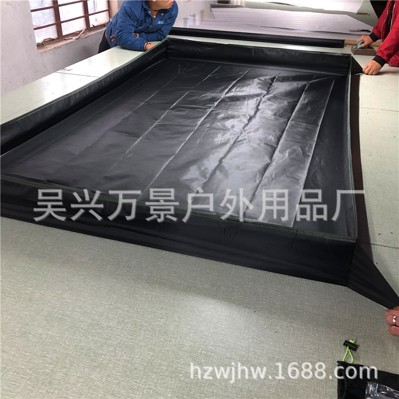 阻水澡盆式胶布防潮垫沙滩压地防水地席野餐户外起墙地垫牛津布
