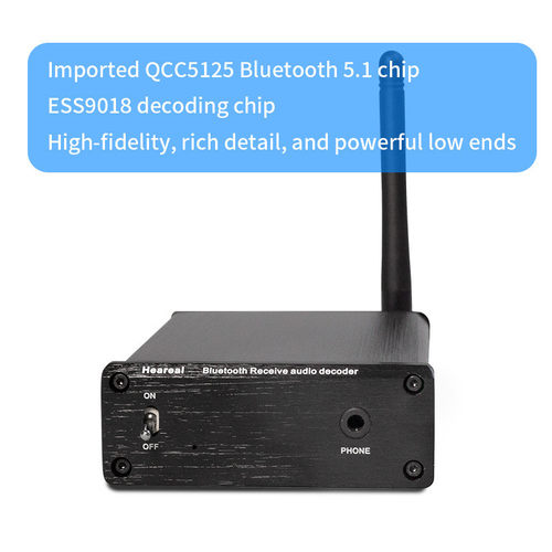 热销bluetooth5.1receiverdecoderlosslessldac/aptxhd