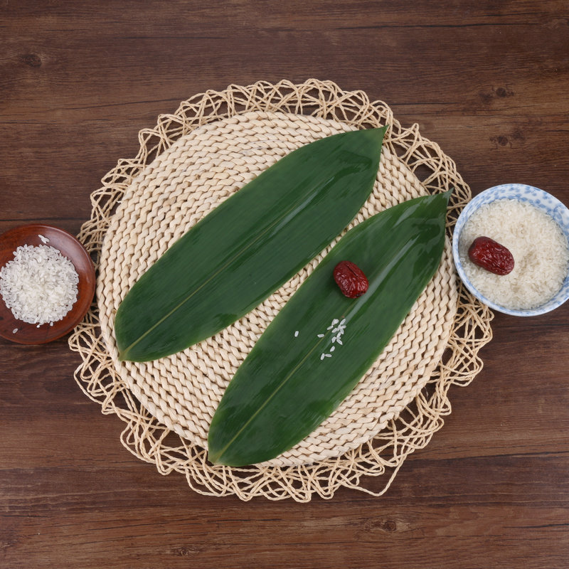 热销修恩施端午节粽叶100枚湖北尖箬叶粽叶批发15kg/件粽子叶原料