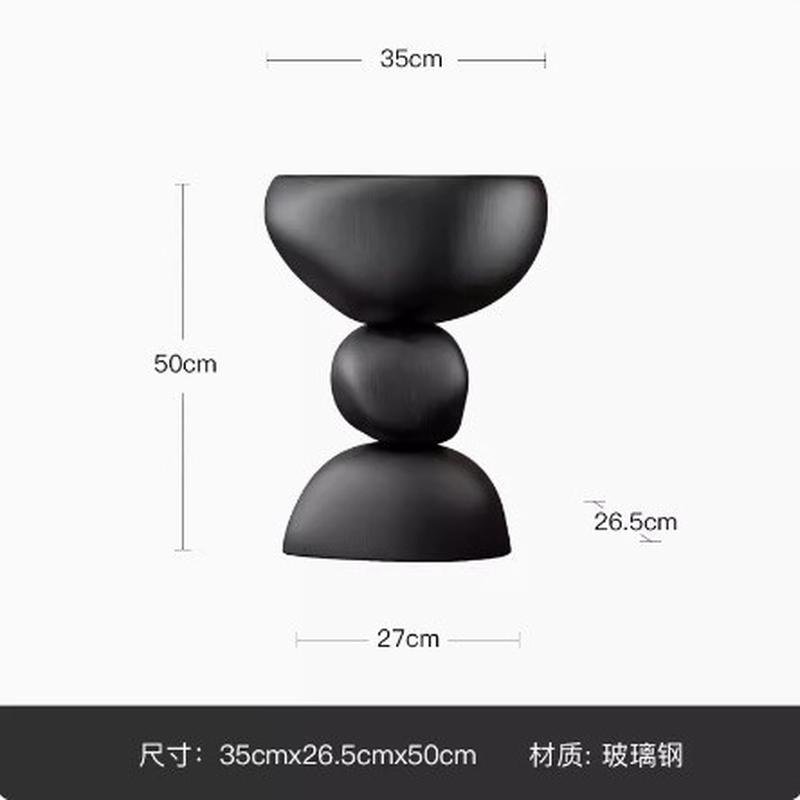 左顾创意简约现代小边几北欧小茶几迷你角几高级奶油感家居饰品