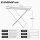 n1cg烘干衣架电热烘干器干衣机太空铝落地折叠式 发热晾衣架梅雨潮