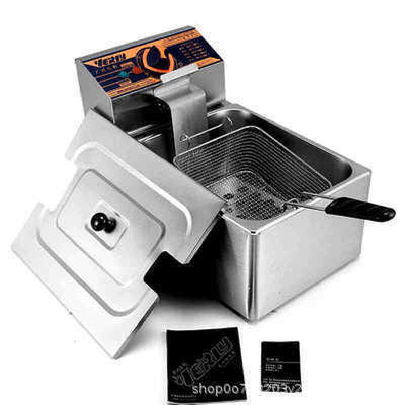 汇利HY-81R单缸电炸炉油炸锅商用炸薯条炸鸡专用油炸炉电炸锅包邮