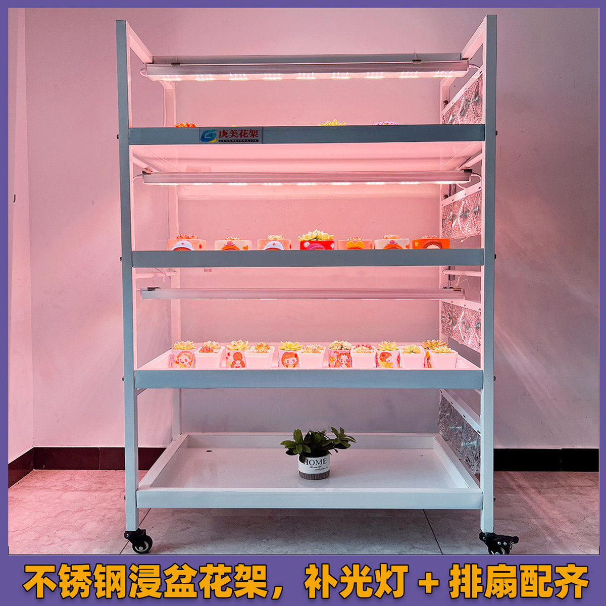 多肉植物浸盆花架冰玉水槽托盘接水盘室内阳台水培多层落地不锈钢,住宅家具,花架/花几,淘宝优惠券,粉丝福利购,淘宝优惠卷