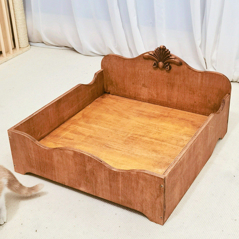 实木宠物床复古中古狗床可爱公主法式宫廷小型犬茶杯泰迪狗窝猫床,宠物/宠物食品及用品,猫笼子/猫别墅,淘宝优惠券,粉丝福利购,淘宝优惠卷
