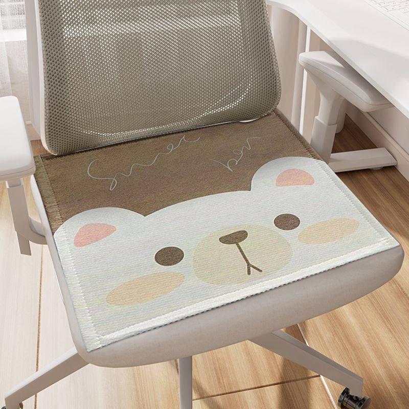 夏季冰丝椅垫椅子坐垫办公室座垫学生教室凳子地上屁垫子屁股软垫,居家布艺,沙发垫,淘宝优惠券,粉丝福利购,淘宝优惠卷