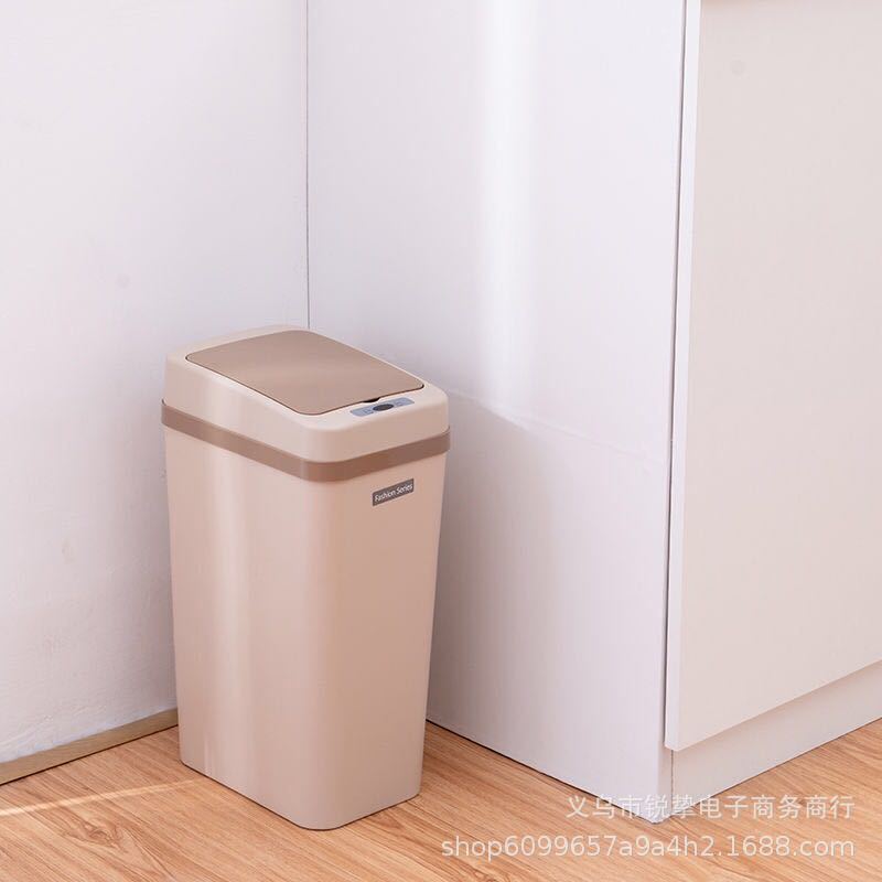 智能自动感应式垃圾桶客厅抽厨房防水卫生间袋厕所家用电动垃圾桶